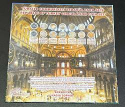 Ayasofya camı açılış  anısına baskı yapılan hatıra para kiti ürkiye paraları değerlidir hatıra para kiti yüzlerce ürün yüklendi bakın  derim mağazama