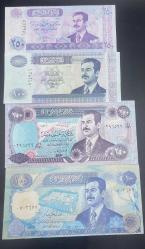 4 LÜ SADDAM SET IRAK PARASI