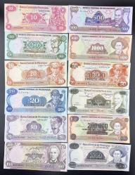 NİKARAGUA 12 PARÇALIK MUHTEŞEM BİR SET ÇİL
