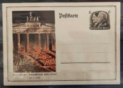 LOT.15 » 1933'te Almanya'da iktidarın ele geçirilmesini konu alan Hitler Hindenburg ve Geçit Töreni kartpostalı