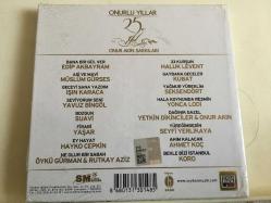 Onurlu Yıllar - Onur Akın Şarkıları Şarkıları - 25. Yıl / ambalajında CD