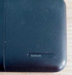 POCKET JUICE, 5000 Mah Çift Şarjlı USB POWERBANK