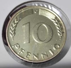 ALMANYA 10 PFENNIG 1976