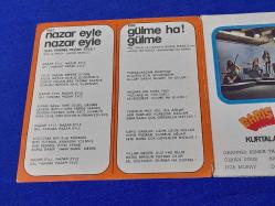 BARIŞ MANÇO & KURTALAN EKSPRES  NAZAR EYLE 45 LİK PLAK