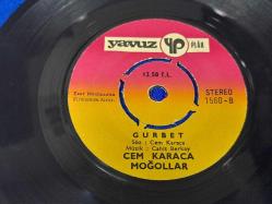 CEM KARACA MOĞOLLAR NAMUS BELASI GURBET 45 LİK PLAK