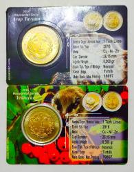 Hayvanlar Serisi Yedi Uyur+Arap Tavşanı Hatıra Paraları ((2016))