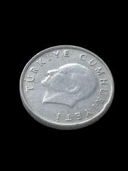 1985 Cumhuriyet Dönemi  5 Lira Madeni Koleksiyon Para Hobi Hediye Antika Darpane Numusmatik