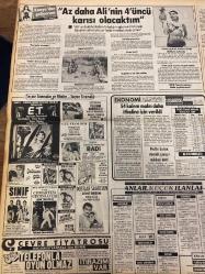 TAN GAZETESİ DOĞUM GÜNÜ HEDİYESİ - 26 OCAK 1984 - TAM TAKIM 8 SAYFADIR -Coşkun Üzme-Kadriye-Semra Özal-Durmuş Göğe-Fikri Erdöş-Türkan Şoray-Melih Görgün-Hülya Işıl-Mobotu Ali-Şevkiyye Meltem-Kazım Metin-Halil Bayar-Orhan Aykan-Bülent Ersoy-Fahrettin Aslan-Werner Kraus-Osman Öndes-Stankoviç-Arif-İlyas-Ömer İddiaci-Fikret B.Haluk-V.Haluk-Ferdi Özbeğen-İsel Yücesoy-Hikmet Keskin-Ayten Hanım-Oktay Barkın-Murat Oğlu-Ragıp-Ümit Besen-Bahar Özkan-John Travolta-Jacqueline Bisset-Hasan Hüseyin Arpa-Ayşe Arpa-Mehmet Gürbüzoğlu-Sibel Berksu Boğar-Saffet Çiftçi-Turgut Özal-Necdet Calp Evine götürdüğü kızdan dayak yedi-Kadın gözü ile Afrika-Ali’nin elinden zor kurtuldum-Semra Özal neden gazetelerde çok sık görülüyor-Ben orta direkten bir adamım-Lüks bir hayat yaşamak istiyorum diyen karısını boşuyor-Fikri Erdoğ’ten 6.5 milyar lira alacağım var-2 bin lirayı beğenmedi-Çantasından az para çıkan kadına hırsız “Sırtındaki kürkten utan” diye bağırdı-Türkan Şoray’ın annesi öldü-Yarım adam yarım ilişki ist