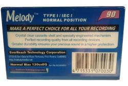 Melody Jelatininde Boş 90 Lık Kaset Lotu