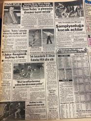 TAN GAZETESİ DOĞUM GÜNÜ HEDİYESİ - 14 OCAK 1984 - TAM TAKIM 8 SAYFADIR -Ayla-Adliye-Ayla Sayın-Karan Witter-Turgut Özal-Gülen Şengül-Cüneyt Arkın-Christine Haydar-Yalçın Gülhan-Joanna Key-Bora Paran-Osman Öndeş-Ekrem Bey-Sadettin Tantan-Hasan Bozbey-Yavuz Özmen-Rıdvan Demirkol-Ali Şen-Aydın Şükrü-Prof. Dr. Bülent Tarcan-Mustafa Kalemli-Mustafa Şerif Sarıibrahimoğlu-Mustafa Üstündağ-Rauf Denktaş-Rauf Raşit Kutlu-Adnan Kahveci-Tufan Çaklıoğlu-Paula Fahri-Hülya Kalyoncu  “Madem erkek değildin benimle niye evlendin?”-Sapık yakalandı-Alev Sayın, her gün 51 erkeğin koynuna giriyor-Para yağmuru-Özal, Amerika’da verdiği kiloları Ankara’da aldı-Kadınlar dünyanın süsüdür-Mankenler kraliçesi seçildi-Sahibini yiyen kaplan idam edildi-Zeynep Sultan-“Hasan Bozbey’in gitmemekte direnmesi hayret vericidir”-Seçkiner, Bozbey’i görevden almaya hiç niyetim yok dedi-“Bizi taraftarlarımız yalnız bırakmasın yeter”-Yurdumuzdaki ev kazalarında her yıl ortalama 5 bin kişi ölüyor-“Mücevher sevmiyorum”-Emekli ola