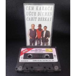 Kaset Cem Karaca, Uğur Dikmen, Cahit Berkay yiyin efendiler albümü. 1990 Kağıt Baskı