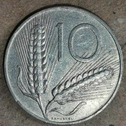 İTALYA 1954  10  LİRE