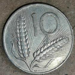 İTALYA 1955  10  LİRE