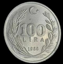 1988 100 Lira Çil Büyük 11g