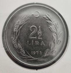 2 1/2 LİRA 1973