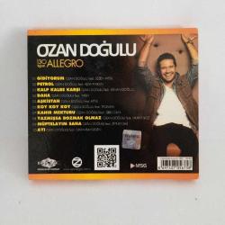 CD Ozan doğulu 130 bpm allegro albümü. Orijinal. sorunsuz çalışıyor.
