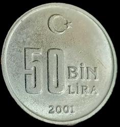 2001 50 Bin Lira