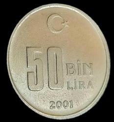 2001 50 Bin Lira