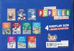 Masallar Popüler Klasikler 4.Sınıf Seviye10 Kitaplı Set
