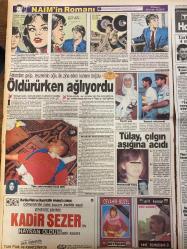 TAN GAZETESİ DOĞUM GÜNÜ HEDİYESİ - 12 EKİM 1988 - TAM TAKIM 8 SAYFADIR -İbrahim Tatlıses-Turgut Özal-Hülya Hanım-Muhammet Diler-Fatih Değirmenci-Halim Çorbalı-Kemal Zorlu-Bülent Ecevit-John Hurt-Edward Wood-Cahide Sonku-Hülya Koçyiğit-Fahri Korutürk-Altan Varol-Kadir Sezer-Barzani-Papandreu-Demirel-İnönü-Cevat Özer-Cevahir Güzel-Arif Kemal-Ayşen Akyol-Meral Arda-Gönül Pınar-Süle Okay-Handan Ceylan-Burçin-Makbule Çiçek-Hülya Sözer-Makbule Çiçek-Merhametli Tülay-Ayten Doğrulmaz-Ayhan Atar-Zeki  Tasarrufu takan yok-Dil dersi yerine aşk dersi alırken yakalandılar-Şimşir Hanım okulu yaktı-Göze göz dişe diş-Halim Çorbalı’nın etekleri tutuştu-Nazar değdi-Gün millilerin-Ezeli rekabet milli maça baskın çıktı-Zorlu yarış-Cahide’nin sayısız kostümü var-Kız evi oğlan evi-Prezervatif süs oldu-Barzani Peşmergelere geri dön çağrısı yaptı-Akaryakıta zam-Kahveci’ye gensoru reddedildi-Öldürürken ağlıyordu-Tülay çılgın aşığına acıdı-Naîm’in Romanı-Cevahir Güzel-Arif Kemal