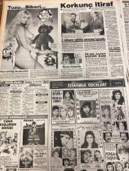 TAN GAZETESİ DOĞUM GÜNÜ HEDİYESİ - 14 EKİM 1988 - TAM TAKIM 8 SAYFADIR -İbrahim Tatlıses-Nalan Hanım-Bahattin Bey-Hülya-Sema-Gül-Jale-Naim Süleymanoğlu-Halim Çorbalı-Kemal Zorlu-Cem Atabeyoğlu-Tanju-Rıdvan-Müjgan Kural-Kadir Sezer-Mehmet Ali Erbil-Çiğdem Tunç-Müjgan Senar-Kenan Onuk-Şengül Kırçın-Nilgün Akçaoğlu-Cetin Tekindor-Christopher Lee-Cevat Ülger-Yahya Demirel-Turgut Özal-Ednal İndim-Asil Nadir-Süleyman Yağız-Cevat Özer-İbo’dan TAN’cılara 1000 Kara Zindan-Gel de namuslu kal-Homoluk davası-Merak yüzünden tele-kız oldular-60 kiloluk Naim’e 60 milyonluk altın-Beyler dikkat Kahveye gitmek artık boşanma sebebi sayılıyor-İşte ekmeğin değeri-Çorbalı 12 gün daha koltuğunda-Loto yine milyara koşuyor-Derby maçına iki gün kala kapıştılar-Birol’un gurur günü-Rıdvan sakat-Futbolda bir rekor-Var mı lig gibisi-Takma kafana Tanju-Oskarlı bir komedi-Dünden bugüne Müzeyyen Senar-Şöhret-Kız evi oğlan evi-Sengül TRT’ye kızdı-Kimlik kartı-Gece Sineması Göze Göz-Yine zam esti-Yahya Demirel’in 5 yıl