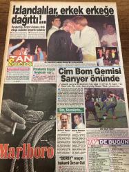 TAN GAZETESİ DOĞUM GÜNÜ HEDİYESİ - 15 EKİM 1988 - TAM TAKIM 8 SAYFADIR -İbrahim Tatlıses-Banker Kastelli-Veysel Yeşil-Tülay Kaya-Engin Yalman-Orhan Gencebay-Semra Özal-Naim Süleymanoğlu-Süleyman Naim-Turgut Özal-Metin Doğan-Semra Hanım-Sibel Gökçe-Hatice Yıldırım-Kocası Erdoğan Yıldırım-Barzani-Mesut Barzani-Şevket Yılmaz-Halil Narin-Halit Narin-Meral Öztekin-Selçuk Uygur-Ümit Aktan-Seda Akkor-Süheyl Ural-Sadi Alışık-Serap Aksoy-Seda Akkor-Sibel Öztekin-Yaşar Doğuş-Handan Çağlar-Ceylan Ateş-Ayfer Şen-Ali Ergün-Fatoş-Özcan Öal-Bush-Dukakis-Cevat Özer-Cevat Özer-Cevat Özer-Cevat Özer-Cevat Özer Paranızı her bankaya kaptırmayın-Neden olmasın-Yemekte kan çıktı-Biz kimseye haraç vermeyiz-Naim ailesine kavuştu-Naim’e en güzel hediye-İzlandalılar erkek erkeğe dağıttı-Cim Bom Gemisi Sarıyer önünde-Söz sözcülerin-Derby maçının hakemi Özcan Öal-Orhan Gencebay TV’ye çıkıyor-Arkadaşımız önerisi yasağı kaldırdı-Tiyatro sahnesine çıkan ilk Müslüman kadın Affife Jale-Zekiye ruh doktorunu bile deli ed