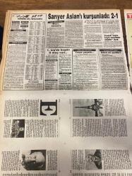 TAN GAZETESİ DOĞUM GÜNÜ HEDİYESİ - 16 EKİM 1988 - TAM TAKIM 8 SAYFADIR -İbrahim Tatlıses-Yusuf Bayrak-Ferhat Bey-Makbule Hanım-Tahsin Tünez-Abdülkadir Bey-Meral-Canan-Tanju-Yılmaz-Yaşar-Tahsin Kaya-Apo-Abdülkadir-Hansel ve Gretel-Joan Collins-Lee Van Cleef-Fred Astaire-Cenk Koray-Ayşegül Ali Atik-Korhan Abay-Toto Karaca-Costa-Adalet Bakanlığı Kenan Kocaman-Cesar Gürrero-Mesut Barzani-Naim Süleymanoğlu-Evren-Necati Berker-Süleyman Yağız-Ünal-Kenan Evren-Cevat Özer-Cevat Özer-Cevat Özer-Cevat Özer-Cevat Özer-Cevat Özer 2 milyarı 10 bin liraya sattı-Dilekler gerçekleşirse dar gelirliler yaşadı-Meral 100 bin lira kârlı çıktı-Çılgın koca iki aşığı uykuda yakaladı-Helal sana Sarıyer 2-1-Atamayana yine attılar-Kartal mı Kanarya mı-APO 225 milyona A.Gücü’nde-Tahsin Kaya’yı pişman edeceğim-Hansel ve Gretel-Haydutlarla kanlı hesaplaşma-Yolculuk bitiyor-Demir Hanım ile politikasız sohbet-Hayalperest-Totoyla Korhan Pazar Şenliği’nde-Tuzu Biberi-Zakkumcu doktor keyiflendi-Dünyanın en genç büyükanne