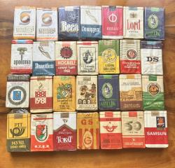 Vintage sigara koleksiyonu 28 adet