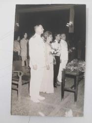 1970'li Yıllar ve Öncesi Dönem: '' Subaylar '' Siyah Beyaz  FOTOĞRAF - 8/13 cm. - Turuncu Sahaf & Kitabevi