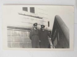 1970'li Yıllar ve Öncesi Dönem: ''Subaylar''  Siyah Beyaz  FOTOĞRAF - 8.5/14 cm.