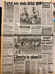 TAN GAZETESİ DOĞUM GÜNÜ HEDİYESİ - 3 NİSAN 1989 - TAM TAKIM 8 SAYFADIR -Halil Şıvgın-Asil Nadir-Fatma Özdemir-Ali Kütürüp-Necmettin Öğretmen-Oğuz Çetin-Metin Tekin-Müjdat Yetkiner-Metin Görgen-Oğuz Gökçe-Müjdat Yetkiner-Rıdvan Dilmen-Schumacher-Sezen Aksu-Yüksel Uzel-Hüseyin Altın-Mustafa Güneş-Gülden-Gürsel-Zerrin Kadir-Valerie Aikido-Halil Usta-Nasoto-Benazir Butto-Yaser Arafat-Rauf Denktaş-Deniz-Yunanistan Başbakanı Andreas Papandreu-Turgut Özal-Osman Balıkçı-Bora Baran -Yaz Saati Perişan Etti-Yeni Bakan Damat Gibi-Üç Toros Otomobil Sahiplerini Buldu-Öğrencisi İçin Canından Oldu-Beşiktaş İpten Döndü:2-1-F.Bahçe 2 Attı Keyfine Baktı-Kartal Son Anda Dirildi-Z.Burnu’na Bu Yakışır:3-0-Bakırköy Başkentten 3 Puan Kaptı-Çıplak Zenginler-Şöhrete Kavuştu Ama Mirasıtan Oldu-Çirkin Saldırı-Zor Nisan-Biz Gafil Avlanmayız-İktidarı Vermeyiz