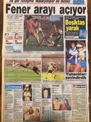 TAN GAZETESİ DOĞUM GÜNÜ HEDİYESİ - 24 NİSAN 1989 - TAM TAKIM 8 SAYFADIR -Klaus Blendow-Süleyman Demirel-Ayla Önal-Tanju Çolak-Hülya Koçyiğit-Afşin Güngör-Leman Küçük-Halil Erdal İnönü-Turgay Renkli Kurt-Özer Kanra-Demir Fevzioğlu-Veselinoviç-Milne-Ahmet Altun-Murat Roman-Ercüment Goy-Tolga Orno-Meslin Özkan-Turgut Özal-Mesut Yılmaz-Yavuz Zengin-Lefter Küçükandonyadis-Zeki Müren-Müslüm Gürses -Kiralık Katiller Türk Çıktı-Demirel Uyandı-Kocamı Rahat Bırak-Sokaklarda Bir Erdal Bey-Fener Arayı Açıyor-Beşiktaş Yaralı-Zeytinburnu Şampiyon-Et Balık Fakiri Vurdu-TV-3 Başlıyor-Güzel Zehra’nın Ölüm Partisi-Kayıp Kişileri Biz Gömdük-Türk Korkusu-Son Saniye Golü İle Şampiyonluk-Ayrıldık İşte-Vefasız Alem