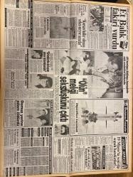 TAN GAZETESİ DOĞUM GÜNÜ HEDİYESİ - 24 NİSAN 1989 - TAM TAKIM 8 SAYFADIR -Klaus Blendow-Süleyman Demirel-Ayla Önal-Tanju Çolak-Hülya Koçyiğit-Afşin Güngör-Leman Küçük-Halil Erdal İnönü-Turgay Renkli Kurt-Özer Kanra-Demir Fevzioğlu-Veselinoviç-Milne-Ahmet Altun-Murat Roman-Ercüment Goy-Tolga Orno-Meslin Özkan-Turgut Özal-Mesut Yılmaz-Yavuz Zengin-Lefter Küçükandonyadis-Zeki Müren-Müslüm Gürses -Kiralık Katiller Türk Çıktı-Demirel Uyandı-Kocamı Rahat Bırak-Sokaklarda Bir Erdal Bey-Fener Arayı Açıyor-Beşiktaş Yaralı-Zeytinburnu Şampiyon-Et Balık Fakiri Vurdu-TV-3 Başlıyor-Güzel Zehra’nın Ölüm Partisi-Kayıp Kişileri Biz Gömdük-Türk Korkusu-Son Saniye Golü İle Şampiyonluk-Ayrıldık İşte-Vefasız Alem