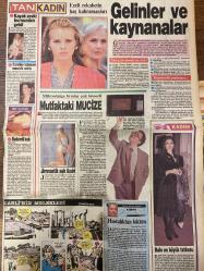 TAN 2 GAZETESİ DOĞUM GÜNÜ HEDİYESİ - 25 NİSAN 1989 - 4 SAYFADIR -Müjde Ar-Banu Alkan-Sibel Tüzün-Ayhan Durmuş-Rossana Benzi-Carol Alt-Şahin Büyükkaya-Lorenzo Lamas-Pınar Erkal Ünal-Metin Soysal-Süleyman Gök-Mehmet Aydın-Nazmi Özer-Memduh Ünsal-Saadet Gürses-Necla Aknar Hiçbir zaman evlenmeyeceğim-Banu Alkan Artist oluyor-Yaşamak istiyorum-Cinsel hastalık sadece AIDS değil-Evlilik çocuk oyuncağı oldu-Doğum kontrol hizmeti parasız-Gelinler ve kaynanalar-Mutfaktaki mucize-Jimnastik aşk iksiri-Bademli kek-Kayak zevki burnundan geldi-Hastalıktan bıktım-Bale en büyük tutku-Zekai Bey-Aşk Delisi Attila Çizer: Homero-Süleyman Gök