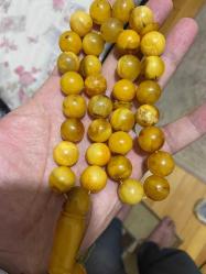 Orjinal Rus damla kehribar tespih