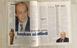 HAFTALIK HABER DERGİSİ - SAYI:02 - 24-30 NİSAN 2003 - 96 SAYFA - ACZİMENDİ TARİKATINI ÇÖKERTEN KADIN - FADİME ŞAHİN'E DEVLETTEN YENİ YÜZ YENİ KİMLİK - ÖĞRENCİLERİNİ KADIN KILIĞINA SOKAN ÖĞRETMEN ŞİMDİ DE AMELİYATLA KADIN OLDU - ABDÜLHAMİD'İN KADINLARI - KAMUOYU ANKETİ: LİDER ERDOĞAN DEVLET ADAMI GÜL - MAZHAR ALANSON'UN ANILARI - BARİŞ MANÇO YEVMİYEMİZİ KESERDİ - VATAN GAZETESİ KUPONU - FADİME ŞAHİN OLAYI - NEDİM ÖĞRETMEN - MAZHAR ALANSON - SÜLEYMAN GÜNDÜZ - MERAL OKAY - AHMET ÇELEBİ - ABDULHAMİD DÜŞERKEN - DERVİŞ ZAİM - HİNCAL ULUÇ - PERİHAN MAGDEN - ERMAN TOROĞLU - METİN UCA - HİLMİ YAVUZ - SİNAN ÇETİN - CAN KOZANOĞLU - CENGİZ ÖZDEMİR - ARDA USKAN - VEDAT ÖZDEMİROĞLU - HASAN KAÇAN - ÖYKÜ SERTER - ONGUN NAMAL - CEM YILMAZ - SÜLEYMAN DEMİREL - OKAY GÖNENSİN - OZAN ÖZHAN - HAKAN TURPCU - EMEL KOVAL - EGE GORGİN - VEDAT ÖDESİĞ - BURAK ERKOÇAK - OYA PAKER - GÖKHAN YANA - ALİ KESGİN - DR. ADİL GÖRER - SERDAR MUTLU - ERCAN ARIKLI - ÖZGÜR YİCİ - ONUR YILDIRIM - BERTAN AĞANOS - KEMAL ENDEM - G