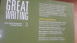 NATIONAL GEOGRAPHIC Learning GREAT WRITING 3 : Student Edition .. From Great Paragraphs to Great Essays ..(5 e ©2020).. (print 2022)..B2,IELTS,TOEFL
