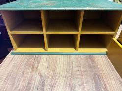 VİNTAGE AHŞAP EL YAPIMI 6 ÇEKMECELİ TAKI AKSESUAR  VEYA DİKİŞ NAKIŞ KUTUSU