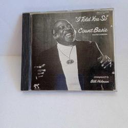 Cd Count Basie, i told you so. Almanya baskı. Orijinal. Sorunsuz çalışıyor.