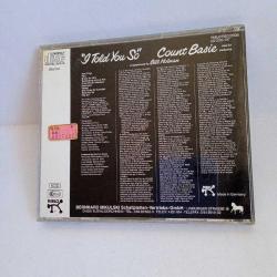 Cd Count Basie, i told you so. Almanya baskı. Orijinal. Sorunsuz çalışıyor.