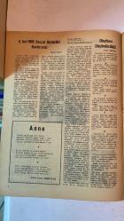 KADIN GAZETESİ - SİYASAL, SOSYAL, EĞİTSEL DERGİ - TARİH: 14 MAYIS 1962 SAYI: 714 - KURUCU AİLE NEDİR? - İFFET HALİM ORUZ - ANNE! - HALİDE NUSRET ZORLUTUNA - GALERİ FİFİ - NAGAHAN AKAY - II. MİLLİ SOSYAL HİZMETLER KONFERANSI - YAZAR: HASENE ILGAZ - KURUCU AİLE NEDİR? - ANNELER GÜNÜ KUTLANDI - PASİFİK ŞARKISI - LONDRA PAVYONU - KADIN VE EKONOMİ - GALERİ FİFİ - HEDİYELİ KUPONLAR İÇİN SEÇECEĞİNİZ MODELLER - YALNIZ BİR GÜN, YAZAR : SABRİYE KANAD - SUZAN AKTAŞ - KADIN VE EKONOMİ - KIR YEMEKLERİ - HER AY 3 HEDİYE MÜSABAKASI - LONDRA PAVYONU, YAZAR : TUNÇAY BAYDAR - NECDET KOYUTÜRK ORKESTRASI - YENİ BİR KRALİÇE SEÇİLDİ - TUNÇAY BAYDAR - BİZİMKİLER VE ONLAR - PASİFİK ŞARKISI ÜZERİNE: JAK JABES - ARZULAR ŞİİRİ, ŞAİR : KEMAL BOZKURT - BAKIŞLARIMDA GECE ŞİİRİ, ŞAİR : NECLA AYSAN - KORKU ŞİİRİ, ŞAİR : ÖNDER ÖZTÜREL - HÜSRAN ŞİİRİ, ŞAİR : AYŞE PERİ SONSUZGÜN - ÇEKİNGENLİK - MÜZİK BİLMECESİNE DAİR, YAZAR :  GONCA GÜLSER ŞENLER - YALNIZ BİR GÜN HİKAYESİ - YILIN ŞAMPİYONU  - TAM TAKIM EKSİKSİZ 16 SAYFA