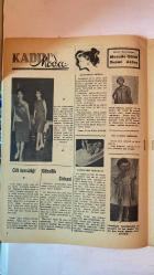 KADIN GAZETESİ - SİYASAL, SOSYAL, EĞİTSEL DERGİ - TARİH: 7 MAYIS 1962 SAYI: 713 - İKİ YARATIK - İFFET HALİM ORUZ - SELÇUK KIZ ENSTİTÜSÜNÜN DEFİLESİ - NAGAHAN AKAY -  TÜRK ANALARI BU YAVRUNUN HAKKINI ARAMALIDIR - KIZ ENSTİTÜLERİNİN BAŞARILI DEFİLELERİ - CEMİYETİMİZDE KADIN - 28 NİSAN, YAZAR : HASENE ILGAZ - - CLUB REŞAT - MODA - EV İŞLERİ - YILDIZLARI - CAN BARTU EVLENDİ - HEDİYELİ KUPONLAR İÇİN SEÇECEĞİNİZ MODELLER - İZMİT KIZ ENSTİTÜSÜ MÜSAMERESİ - MARAŞ KADINLAR BİRLİĞİ - 3000 YIL ÖNCEKİ MORAL BAKIM, YAZAR : NEZAHAT AYTEN ATASAĞUN - SİZİN İÇİN GÖRDÜKLERİM, SELÇUK KIZ ENSTİTÜSÜNÜN DEFİLESİ - CHRİSTİAN DIOR ATÖLYESİNİN DİKİŞİ, YAZAR : NAGAHAN AKAY - TİNSEL ULAŞIM VEYA MANEVİ CİHAZLANMA - KRALLAR KRALI OZYMANDİAS'IN ARDINDA KALANLAR, YAZAR : AYSELİ USLUATA - DİVANDAKİ DEFİLE - GÜZELLİK SİRKESİ - HER AY ÜÇ HEDİYE MÜSABAKASI - MESUDE GÜREL SUZAN AKTAŞ - ALAIN DELON YÜKSEK Mİ ATLIYOR ? - SEXTETT SOLMAZ - CLUB REŞAT - SOPHIA LOREN - MÜZİKTEN YANA,  YAZAR : JAK  - TAM TAKIM EKSİKSİZ 16 SAYFA