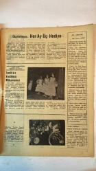 KADIN GAZETESİ - SİYASAL, SOSYAL, EĞİTSEL DERGİ - TARİH: 7 MAYIS 1962 SAYI: 713 - İKİ YARATIK - İFFET HALİM ORUZ - SELÇUK KIZ ENSTİTÜSÜNÜN DEFİLESİ - NAGAHAN AKAY -  TÜRK ANALARI BU YAVRUNUN HAKKINI ARAMALIDIR - KIZ ENSTİTÜLERİNİN BAŞARILI DEFİLELERİ - CEMİYETİMİZDE KADIN - 28 NİSAN, YAZAR : HASENE ILGAZ - - CLUB REŞAT - MODA - EV İŞLERİ - YILDIZLARI - CAN BARTU EVLENDİ - HEDİYELİ KUPONLAR İÇİN SEÇECEĞİNİZ MODELLER - İZMİT KIZ ENSTİTÜSÜ MÜSAMERESİ - MARAŞ KADINLAR BİRLİĞİ - 3000 YIL ÖNCEKİ MORAL BAKIM, YAZAR : NEZAHAT AYTEN ATASAĞUN - SİZİN İÇİN GÖRDÜKLERİM, SELÇUK KIZ ENSTİTÜSÜNÜN DEFİLESİ - CHRİSTİAN DIOR ATÖLYESİNİN DİKİŞİ, YAZAR : NAGAHAN AKAY - TİNSEL ULAŞIM VEYA MANEVİ CİHAZLANMA - KRALLAR KRALI OZYMANDİAS'IN ARDINDA KALANLAR, YAZAR : AYSELİ USLUATA - DİVANDAKİ DEFİLE - GÜZELLİK SİRKESİ - HER AY ÜÇ HEDİYE MÜSABAKASI - MESUDE GÜREL SUZAN AKTAŞ - ALAIN DELON YÜKSEK Mİ ATLIYOR ? - SEXTETT SOLMAZ - CLUB REŞAT - SOPHIA LOREN - MÜZİKTEN YANA,  YAZAR : JAK  - TAM TAKIM EKSİKSİZ 16 SAYFA