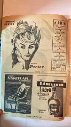 KADIN GAZETESİ - SİYASAL, SOSYAL, EĞİTSEL DERGİ - TARİH: 7 MAYIS 1962 SAYI: 713 - İKİ YARATIK - İFFET HALİM ORUZ - SELÇUK KIZ ENSTİTÜSÜNÜN DEFİLESİ - NAGAHAN AKAY -  TÜRK ANALARI BU YAVRUNUN HAKKINI ARAMALIDIR - KIZ ENSTİTÜLERİNİN BAŞARILI DEFİLELERİ - CEMİYETİMİZDE KADIN - 28 NİSAN, YAZAR : HASENE ILGAZ - - CLUB REŞAT - MODA - EV İŞLERİ - YILDIZLARI - CAN BARTU EVLENDİ - HEDİYELİ KUPONLAR İÇİN SEÇECEĞİNİZ MODELLER - İZMİT KIZ ENSTİTÜSÜ MÜSAMERESİ - MARAŞ KADINLAR BİRLİĞİ - 3000 YIL ÖNCEKİ MORAL BAKIM, YAZAR : NEZAHAT AYTEN ATASAĞUN - SİZİN İÇİN GÖRDÜKLERİM, SELÇUK KIZ ENSTİTÜSÜNÜN DEFİLESİ - CHRİSTİAN DIOR ATÖLYESİNİN DİKİŞİ, YAZAR : NAGAHAN AKAY - TİNSEL ULAŞIM VEYA MANEVİ CİHAZLANMA - KRALLAR KRALI OZYMANDİAS'IN ARDINDA KALANLAR, YAZAR : AYSELİ USLUATA - DİVANDAKİ DEFİLE - GÜZELLİK SİRKESİ - HER AY ÜÇ HEDİYE MÜSABAKASI - MESUDE GÜREL SUZAN AKTAŞ - ALAIN DELON YÜKSEK Mİ ATLIYOR ? - SEXTETT SOLMAZ - CLUB REŞAT - SOPHIA LOREN - MÜZİKTEN YANA,  YAZAR : JAK  - TAM TAKIM EKSİKSİZ 16 SAYFA
