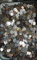 10 kilo yabanc madeni  paraları