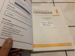 FOCUS ON GRAMMAR  1 - THIRD EDITION  +  (ACCESS KODU AÇILMAMIŞ)