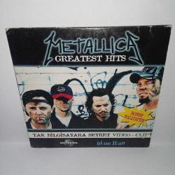 Cd Rom Blue Jean Metallica greatest hits. İlk Baskı. Çalışmasını etkilemeyen çizikler. Orijinal. Sorunsuz çalışıyor.