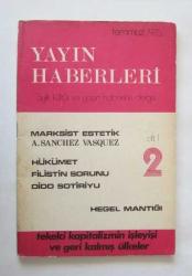 YAYIN HABERLERİ Aylık Kültür ve Yayın Haberleri Dergisi, Mayıs 1975 - Temmuz 1975, Cilt: 1, Sayı: 1,  2 [2 ADET]