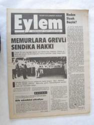 EYLEM Sosyalist Parti Gazetesi, 15 Ocak 1990 - 15 Şubat 1991, Sayı: 1, 2, 3, 4, 5-6, 7, 8, 9, 10-11, 12, 13 [TAKIM] / Teori Eylemden Doğar