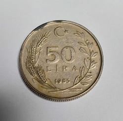 1985 MADENİ BÜYÜK 50 LİRA